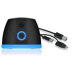 Postaja za spajanje RAIDSONIC ICY BOX IB-1124L-C3 (USB 3.0, SATA HDD 6Gb/s)