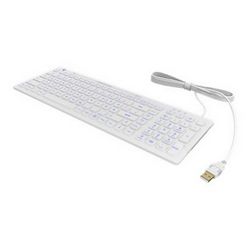 KeySonic Keyboard KSK-6031INEL-Wh - white