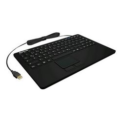 KeySonic Keyboard KSK-5230IN - Swiss Layout - crna