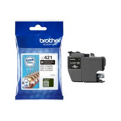 Patrona s tintom BROTHER LC421BK (original) crna 