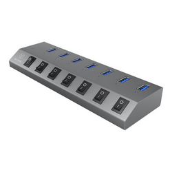 Hub ICY BOX IB-HUB1701-C3 (7 portova)