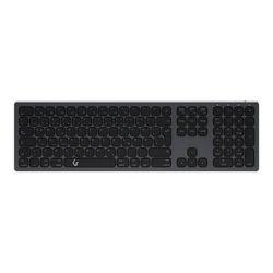 Tipkovnica KEYSONIC KSK-8023BTRF (njemački raspored tipki) antracit/crna