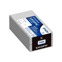 Tinta EPSON SJIC22P(K) (originalna) crna 