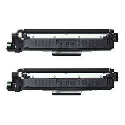 Dvostruki paket patrona s tonerom visokog prinosa BROTHER TN247BK TWIN (original) crna
