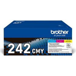 Višebojni paket patrona s tonerom BROTHER TN242CMY Value Pack (original, paket od tri boje - žuta, cijan, magenta)