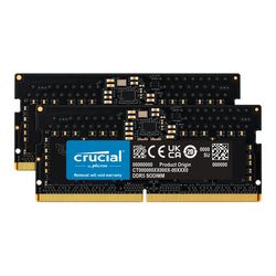 RAM memorija CRUCIAL (DDR5, kit, 16 GB: 2 x 8 GB, SO-DIMM 262-pin, 4800 MHz / PC5-38400, unbuffered)