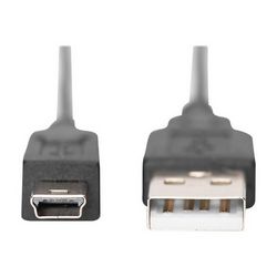 Kabel za USB DIGITUS (USB na mini-USB Type B, 3 m)