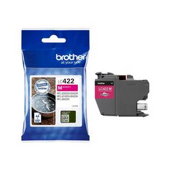 Patrona s tintom BROTHER LC422M (original) magenta 