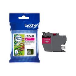 Patrona s tintom visokog prinosa BROTHER LC422XLM (original) magenta 