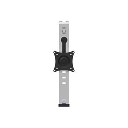 StarTech.com Cubicle Monitor Mount, Cubicle Wall Single Monitor Hanger, Up to 34" VESA Mount Display, Height Adjustable Ergonomic Office Cubicle Hanging Flat Panel Hook & Clamp Bracket - Landscape/Por