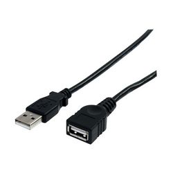 Produžni USB 2.0 kabel STARTECH USBEXTAA10BK (dužina 3m, muški-ženski, crna)