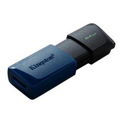 USB memorija KINGSTON DataTraveler Exodia M (USB 3.2 Gen 1 (3.1 Gen 1), 64 GB) crna/plava