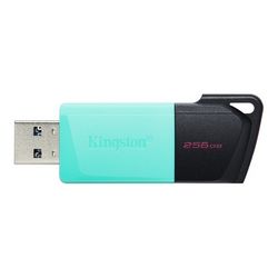 USB memorija KINGSTON DataTraveler Exodia M (USB 3.2 Gen 1 (3.1 Gen 1), 256 GB) crna/tirkizna