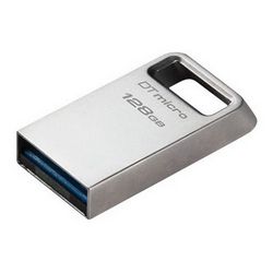 USB memorija KINGSTON DataTraveler Micro (USB 3.2 Gen 1 (3.1 Gen 1), 128 GB) srebrna