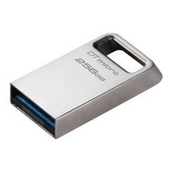 USB memorija KINGSTON DataTraveler Micro (USB 3.2 Gen 1 (3.1 Gen 1), 256 GB) srebrna