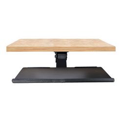 Ladica za tipkovnicu ispod stola STARTECH.COM (puni pokret i podesiva visina tipkovnice i miša, platforma:10" x26", ergonomska klizna ladica tipkovnice s 
