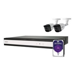 Set za video nadzor ABUS (hibridni video snimač i 2 analogne mini-tube kamere, 1 TB)