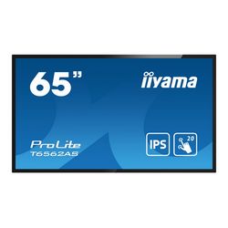 Zaslon osjetljiv na dodir IIYAMA ProLite T6562AS-B1 (165 cm (65"), 3840 x 2160 4K Ultra HD)