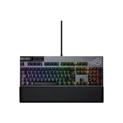 Tipkovnica ASUS ROG Strix Flare II Animate (crna, animirana RGB osvjetljenja, njemački raspored tipki)