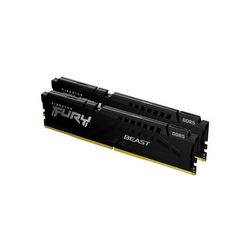 Memorija KINGSTON FURY Beast DDR5 (kit, 32 GB: 2 x 16 GB, DIMM 288-pin, 5200 MHz / PC5-41600, unbuffered)