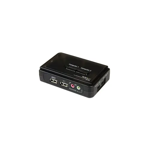 Prekidač s 2 USB KVM porta sa zvukom IN (65030820479)