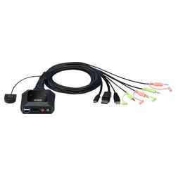 Kabel KVM Switch ATEN 2P USB-C DP Hybrid CS52DP