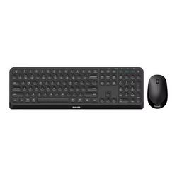 Set bežične tipkovnice i miša PHILIPS SPT6407B (QWERTZ - EN raspored tipki) crna