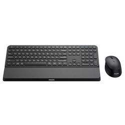 Bežični set tipkovnice i miša PHILIPS SPT6607B (njemački raspored tipki) crna