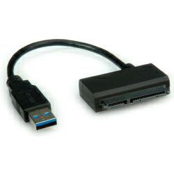 Roline Adapter USB3.2 Gen1 - SATA 6.0 Gbit/s, 0.15m