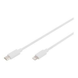 Kabel USB-C/Lightning DIGITUS (2 m)