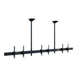 Set za montažu HAGOR comPROnents series (za 3 ravna panela) crna