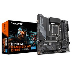 Gaming matična ploča GIGABYTE B760M X AX (DDR4, mikro ATX, Socket Intel 1700, Intel B760)