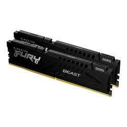 Memorija KINGSTON FURY Beast DDR5 (kit, 64 GB: 2 x 32 GB, DIMM 288-pin, 6000 MHz / PC5-48000, unbuffered)