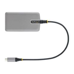 USB-C Hub s Ethernetom STARTECH.COM USB-C Hub s Ethernetom s tri priključka (3x USB-A priključci, Gigabit Ethernet, USB 3.0 do5 Gbps, Bus-Powered, USB tip C 
