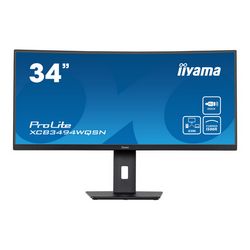 Zakrivljeni monitor IIYAMA ProLite XCB3494WQSN-B5 (86.4 cm (34"), 3440 x 1440 UWQHD)