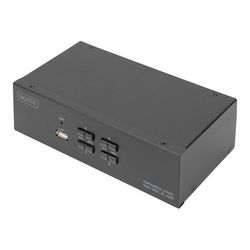 KVM / audio / USB switch DIGITUS (4 porta)