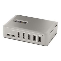 USB-C hub STARTECH.COM (10-port, 8x USB-A + 2x USB-C, samonapajan, 65W, USB 3.1 10Gbps hub s BC1.2 punjenjem, stolni/prijenosni, USB-IF certificiran) 
