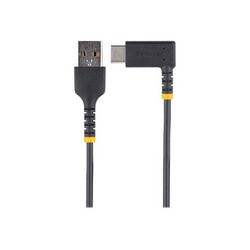 USB kabel za punjenje STARTECH.COM duljine 6 ft (2 m) (USB A na C pod pravim kutom, USB-C kabel za brzo punjenje s teškim opterećenjem, USB 2.0 A na tip-C, 