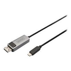 Kabel za video adapter DIGITUS (DisplayPort na 24 pin USB-C, 2 m)