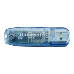 USB memorija INTENSO Rainbow Line (USB 2.0, 4 GB) plava
