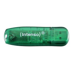 USB memorija INTENSO Rainbow Line (USB 2.0, 8 GB) zelena