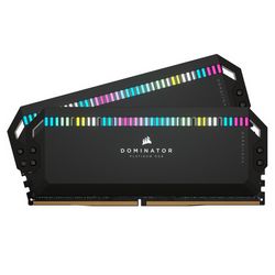 RAM CORSAIR Dominator Platinum RGB (64 GB: 2 x 32 GB Kit, DDR5-6400 DIMM CL32)