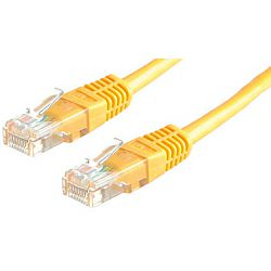 Roline UTP mrežni kabel Cat.5e, 1.0m žuti