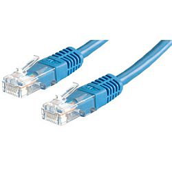 Roline UTP mrežni kabel Cat.5e, 1.0m plavi