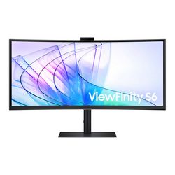 LED monitor SAMSUNG ViewFinity S6 S34C652VAU (S65VC Series, zakrivljeni, 34", HDR)