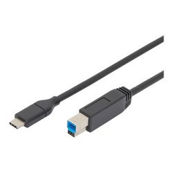 USB-C kabel ASSMANN (24 pin USB-C na USB Type B, 1.8 m)