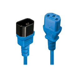Kabel za produženje napajanja LINDY (IEC 60320 C13 na IEC 60320 C14, 1 m)