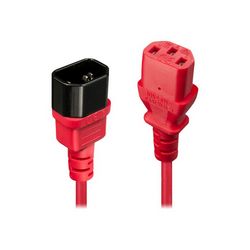 Kabel za produljenje napajanja LINDY (IEC 60320 C13 do IEC 60320 C14, 1 m)