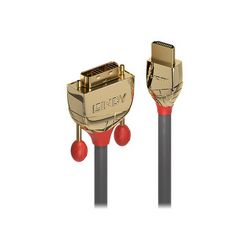 Kabel adapter LINDY Gold Line (HDMI / DVI, 10 m)