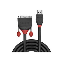 Adapter kabel LINDY crna Line (HDMI / DVI, 3 m)